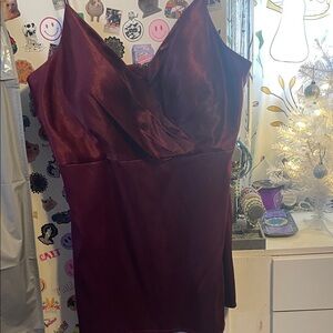 Christina Wu Mahogany Celebration Dress